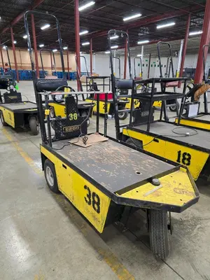 24 VOLT EZ-GO TEXTRON CHASER/TUGGER CART #38: YOBRO #24629