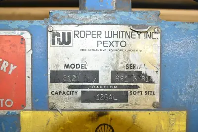 USED ROPER WHITNEY PEXTO 812