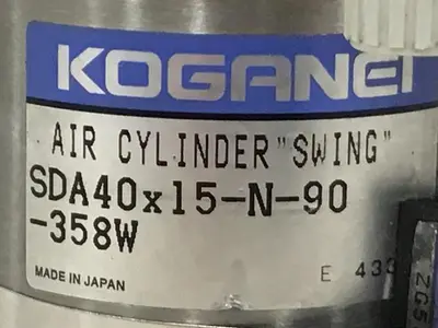 USED KOGANEI SDA40X15-N-90-358W
