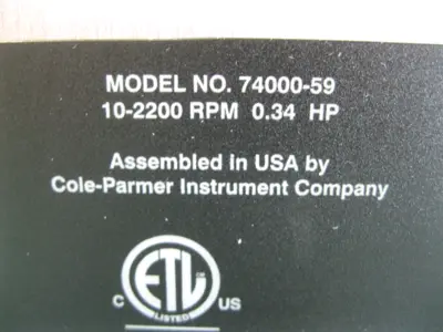 USED Cole-Parmer 74000-59