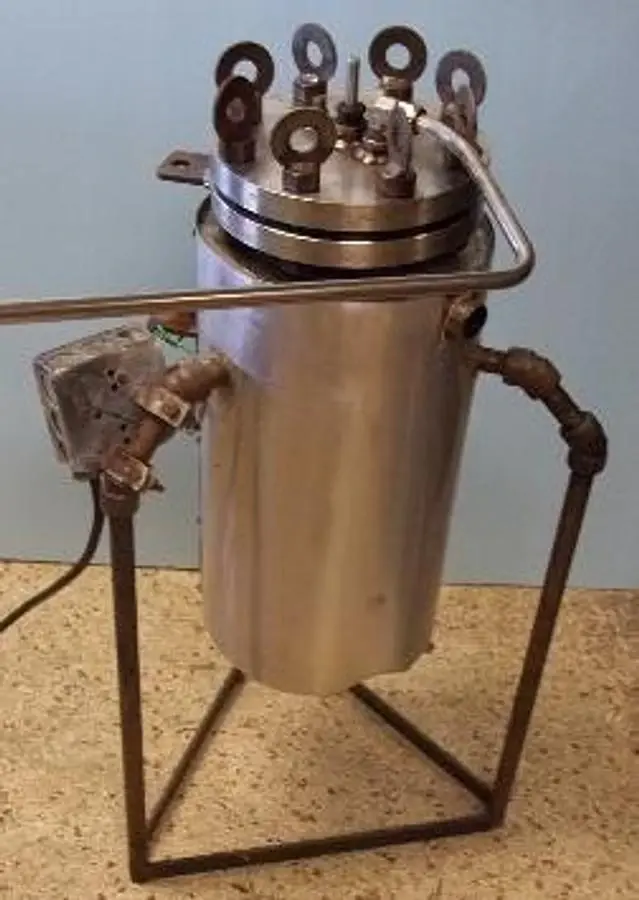QTY. 1. 3000 ML 316L STAINLESS STEEL HEAT JACKETED...