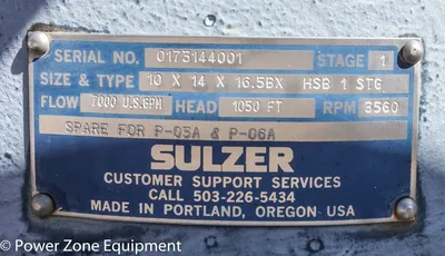 NEW SULZER BINGHAM 10X14X16.5BX HSB