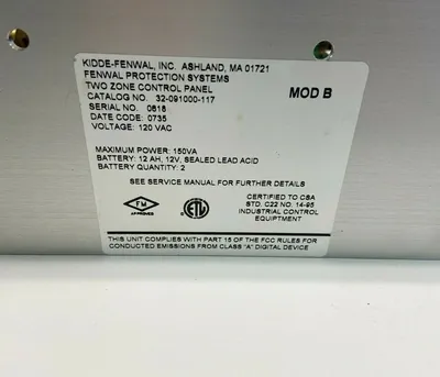 USED FENWALL 91000