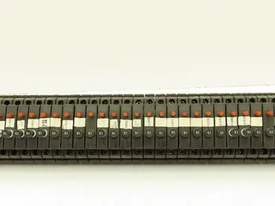 Allen Bradley 1492-GH015 Din Rail 1.5A Circuit Breaker Ser B 250V Lot of 69