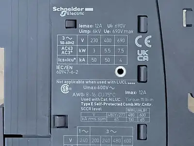NEW SCHNEIDER ELECTRIC LUB120