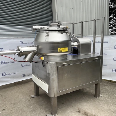 250L Calmic Euro-Vent S/S JKTD High Shear Mixer Granulator