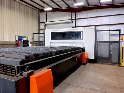 Used 2016 MAZAK OPTIPLEX 4020 FIBER II Laser Cutters Illinois US | Machine Factory Outlet #1263694