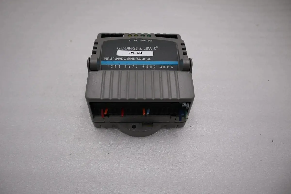 Giddings & Lewis M.1300.7372 R1 Input Module 24VDC SINK/SOURCE STOCK 5168A