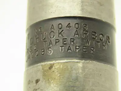 Jacobs No 16N Drill Chuck Heavy Duty Ball Bearing 1/8-5/8" Cap No 4 Morse Shank
