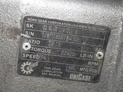 Nord .50 Hp Gear Drive