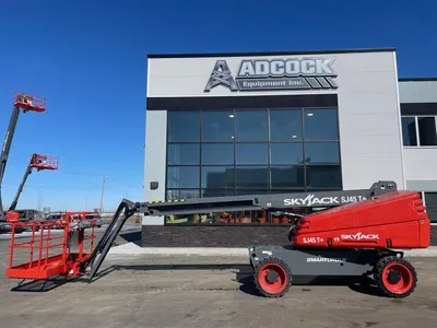 New | in-Stock 2025 SKYJACK SJ45 T+ TELESCOPIC BOOM LIFT Telescopic Boom Lifts Alberta CA | Adcock Equipment #1418106