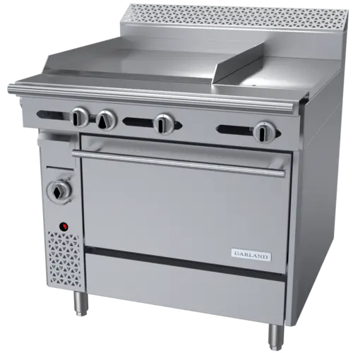 Garland C36-3-1R 36" Gas Range w/ Hot Top/Griddle & Standard Oven, Natural Gas