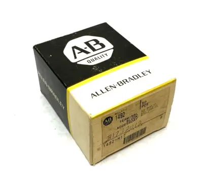 USED ALLEN-BRADLEY SER. A TERMINAL BLOCK END BARRIER, CE 600V