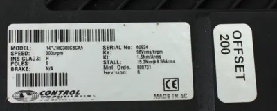 USED CONTROL TECHNIQUES 142UMC300CBCAA