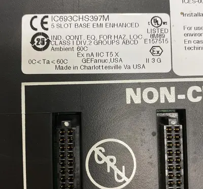 Used GE FANUC GE FANUC IC693CHS397M Industrial Controls | Surplus Asset Holdings #1221058