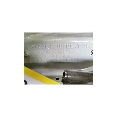 USED 10" STOCK EQUIPMENT AIR COAL GATE VALVE