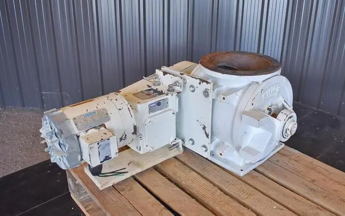 🔴 Heading to Auction May 27 - Used Shick Rotary Air Lock Valve, 8" X 8"