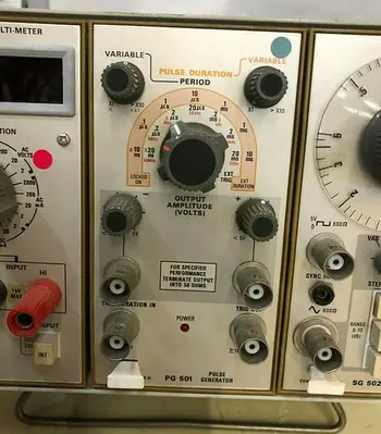 TEKTRONIX DM501 DIGITAL MULTIMETER, PG501 PULSE GENERATOR, SG502 Oscillator