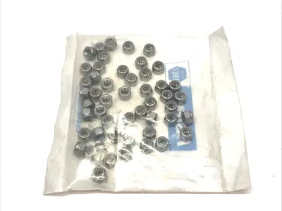New | in-Stock Fastenal Nylon Insert Lock Nut Stainless Steel 1/4"-20 PACK OF 50 Nuts & Screws Michigan US | Maverick Industrial Sales #1487414