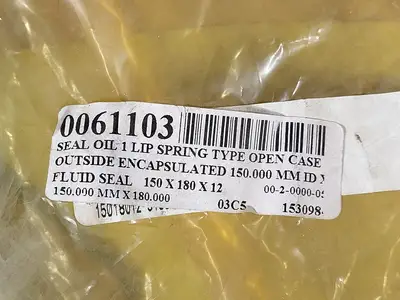 150 mm x 180 mm x 12 mm Oil Seal (Pack of 5)