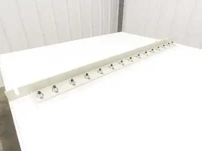 Hytrol BPC/HSS 43" Belt Conveyor Inline Transition Slide Rail Grey 48"OAL