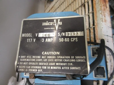 USED MICROVU V300