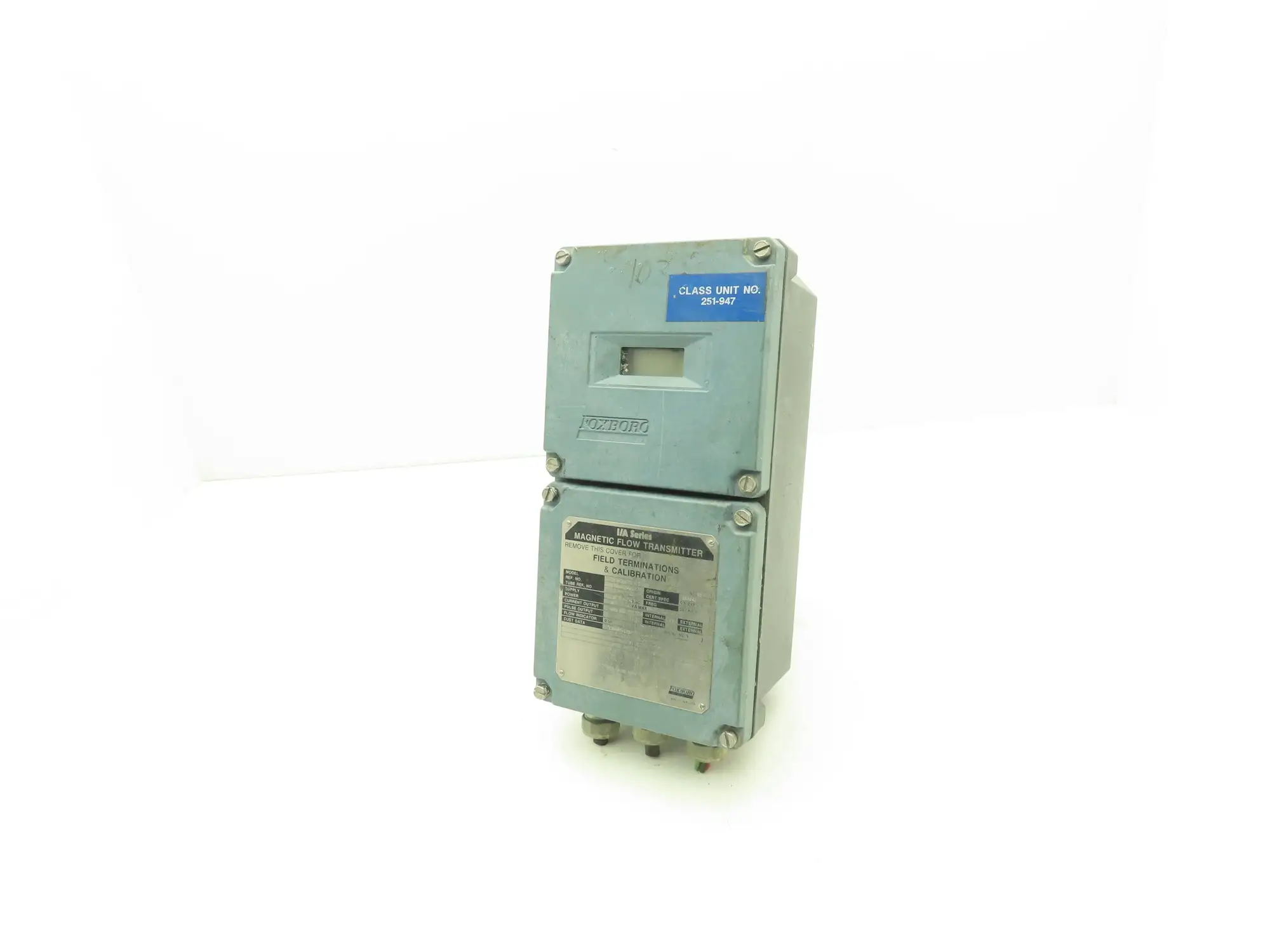 Foxboro IMT10-PA10 Magnetic Flow Transmitter 120VAC I/A Series