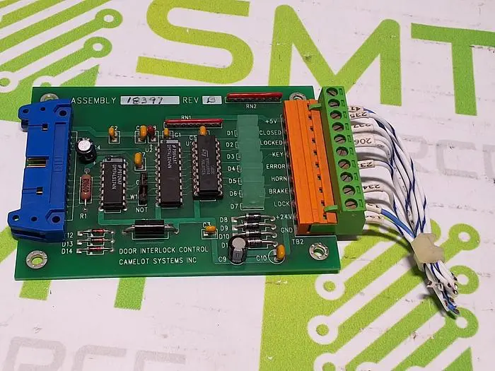 CAMELOT SYSTEMS 18397 DOOR INTERLOCK CONTROL BOARD