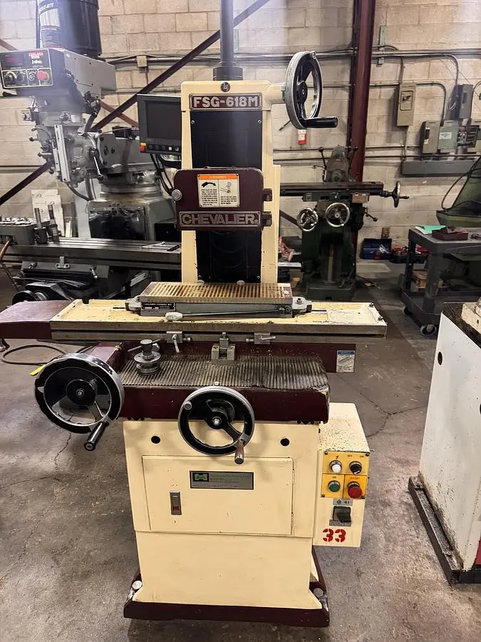 Used CHEVALIER FSG-618M Reciprocating Surface Grinders Ontario CA | Trader Machinery Inc #1289370