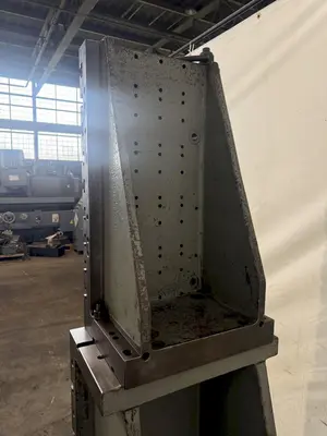 20" WIDE X 80" TALL X 24" DEEP T-SLOTTED ANGLE PLATE SET. STOCK # 0432326