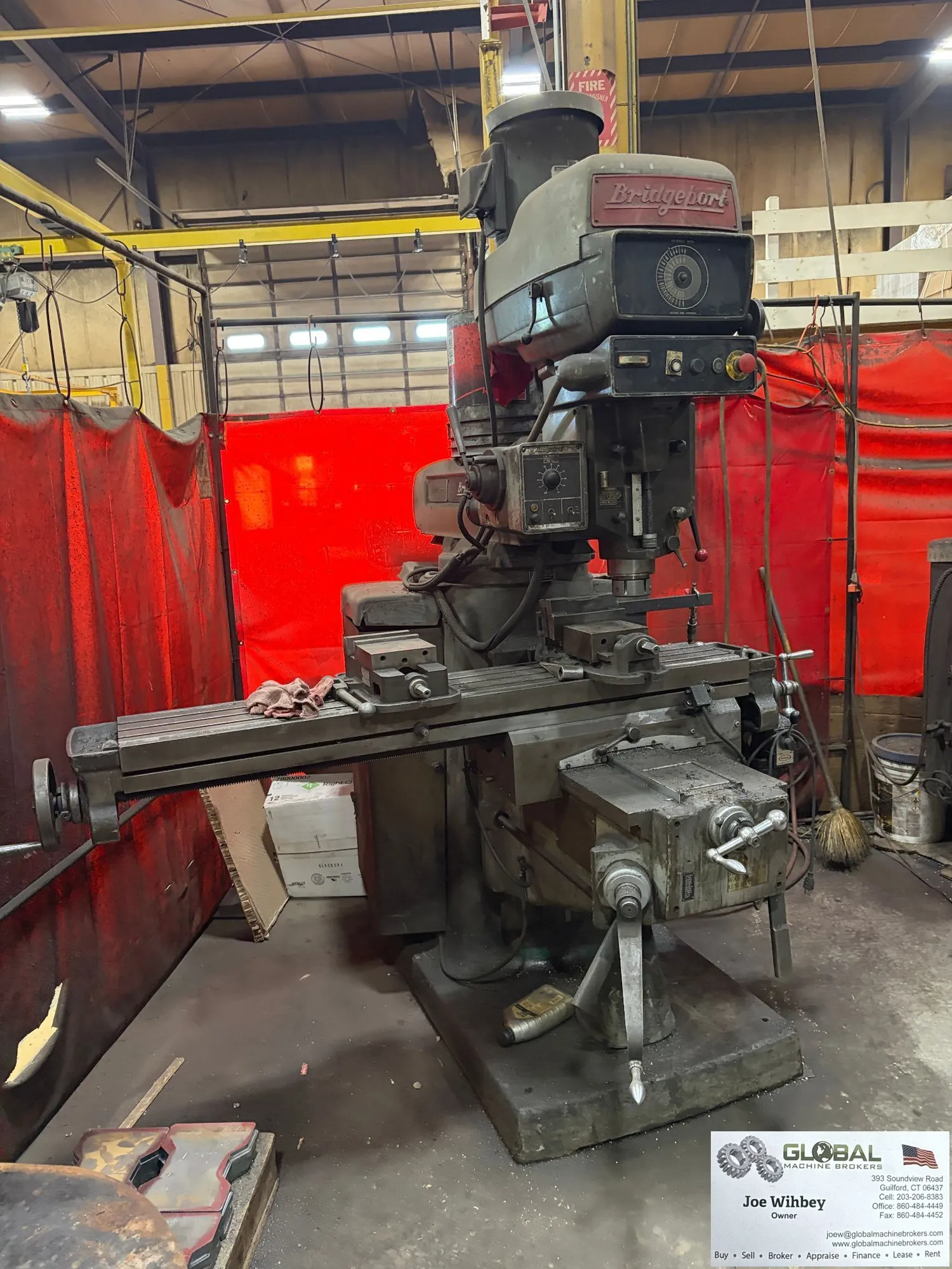 Bridgeport Series II Special Knee Mill Machine 2HP 58"x11" With Tooling