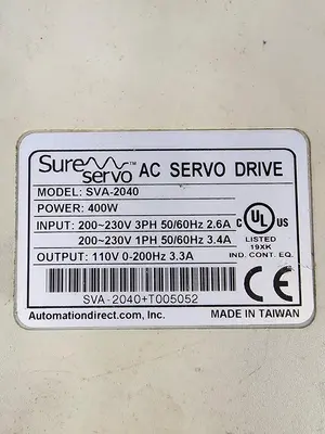 USED AUTOMATION DIRECT SVA-2040