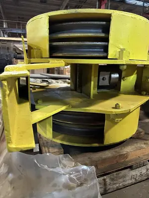 30 Ton Crane Block/Hook 4 Sheaves Rebuilt