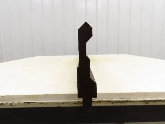 Press Brake Punch Die 95-3/4" Long 85° V 1/2" Tang 11/16" W 3-13/16" H