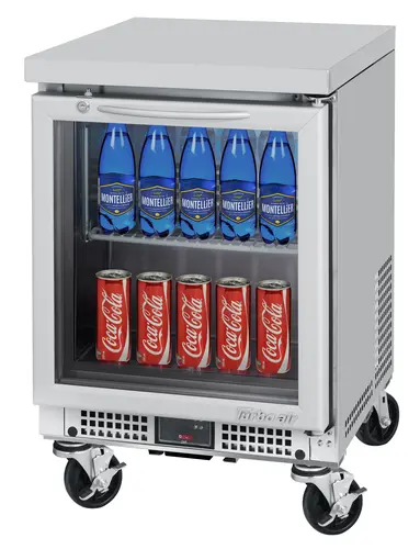Turbo Air MUR-20SG-N6 20"W Undercounter Refrigerator w/ (1) Section & (1) Door, 115v