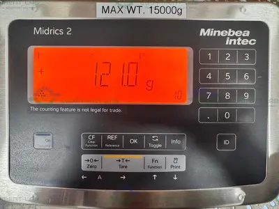 Used MINEBEA INTEC CAPS1U-20CC-LU STAINLESS STEEL SCALE 10X10 W/ MIS2UR-V2, 30 LBS Scales California US | Equipment Lab #1394836