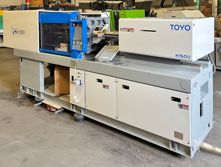 Used 2003 TOYO SI-110II Injection Molding Machines Massachusetts US | Hunter Plastics #787976