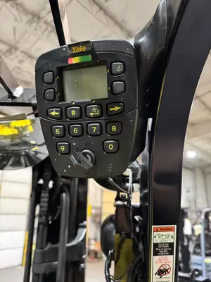 Used 2020 Yale ERC055VGN 4-Wheel Sit down Electric Counterbalance Forklifts New York US | United Lift #1446678