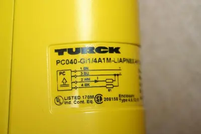 USED TURCK ELEKTRONIK PC040-GI1/4A1M L1APN8X-H1141