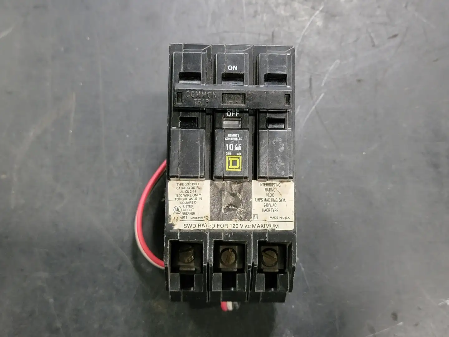 Used SQUARE D QO320 Switchgears British Columbia CA | Lenmark #241175