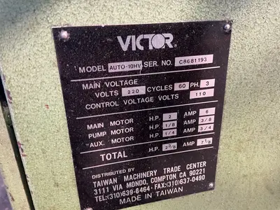 Used VICTOR AUTON10HV Horizontal Band Saws Ohio US | HGR 24 #1549569