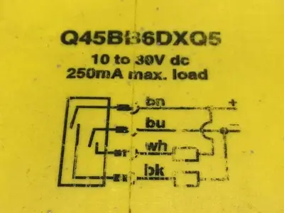 USED BANNER ENGINEERING Q45BB6DXQ5