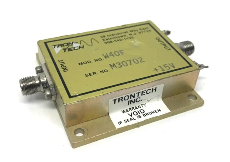Used Tron-Tech Radio Frequency Amplifier RF Power Amplifiers Michigan US | Maverick Industrial Sales #1391542