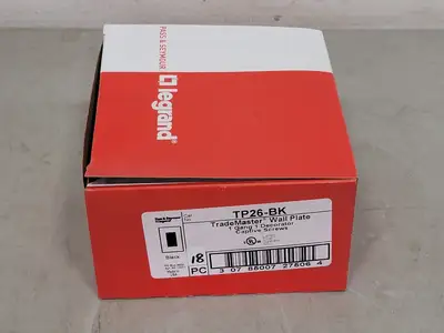 NEW PASS & SEYMOUR TP26-BK