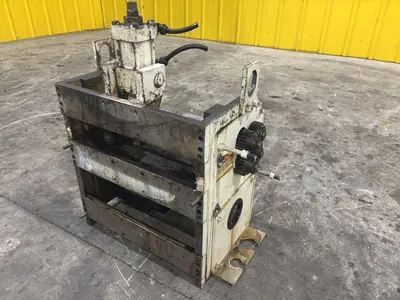 PRESS MOUNT SERVO FEED ROLLS & MOTOR: STOCK #23452