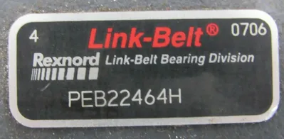 NEW REXNORD PEB22464H PILLOW BLOCK BEARING