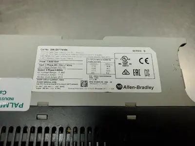 USED Allen-Bradley 25A-D017N104 PowerFlex 523 AC Drive, 380-480V, 10HP