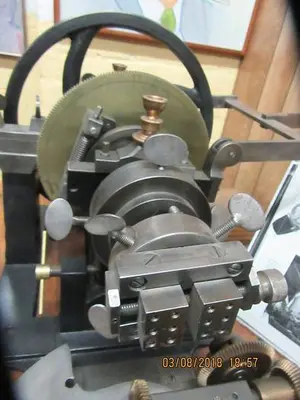 0365 RA Lienhard Chaux-De-Fonds Engine Turning Machine Circa 1904
