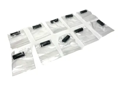 USED FATH BLACK CONVEYOR ROLLER MOUNTING BRACKET LOT OF 10