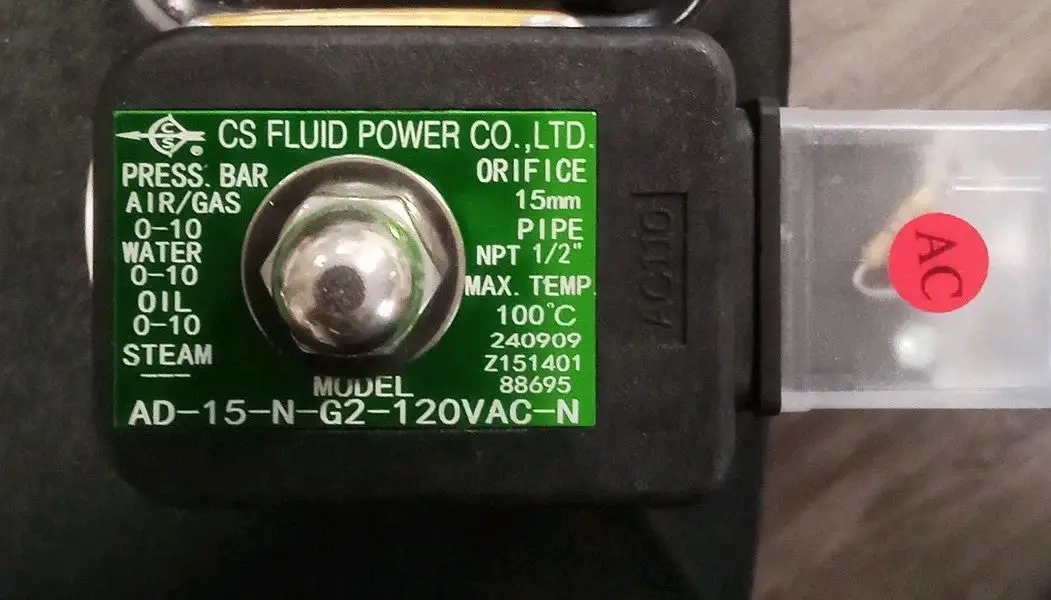 Used CS CS Fluid Power Co Solenoid Valve 240909 Solenoid Valves US | Infinity wholesale & Supply LLC #1305699